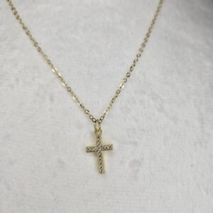 Classic Cross Charm Necklace