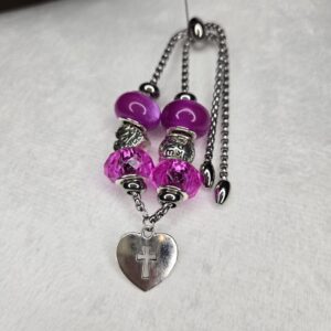 Magenta "One of a kind" Adjustable Bracelet