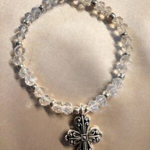 Glass Bead 1 Charm Bracelet